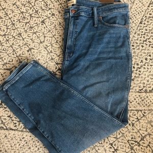 Madewell stovepipe jeans. Size 36.